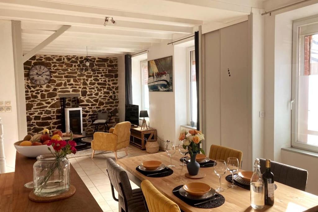 Maison Chaleureuse Bord De Mer 圣奇波尔垂克 外观 照片